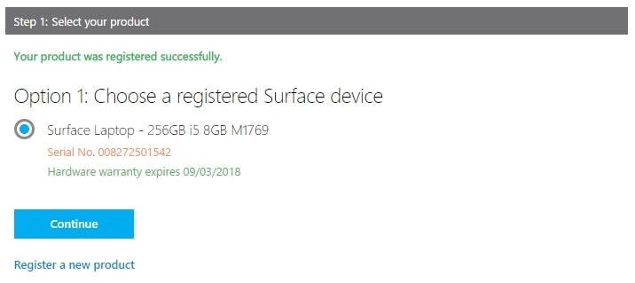 microsoft surface serial number lookup specs